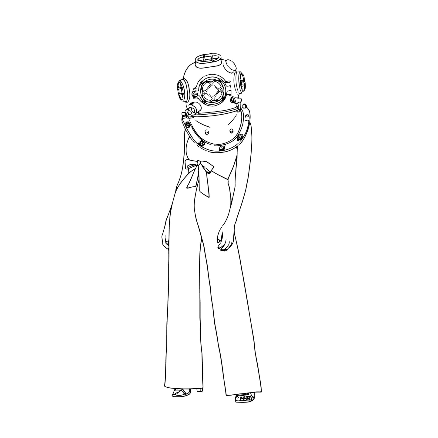 Ladies Diving design
