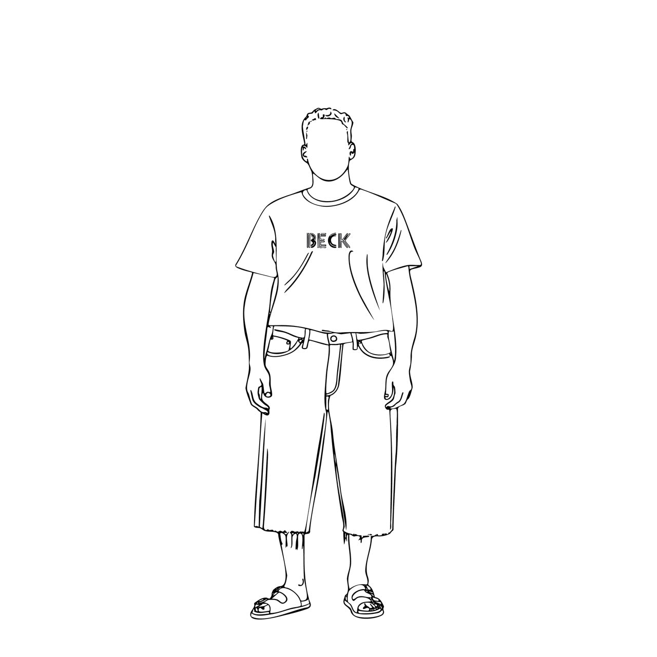 Camiseta de algodón orgánico unisex - TEE BANDS FAN CLUB-BECK