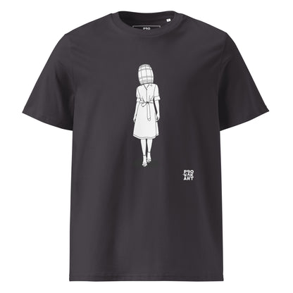 Unisex Organic Cotton T-Shirt - Hidden Head Ladies Barrel