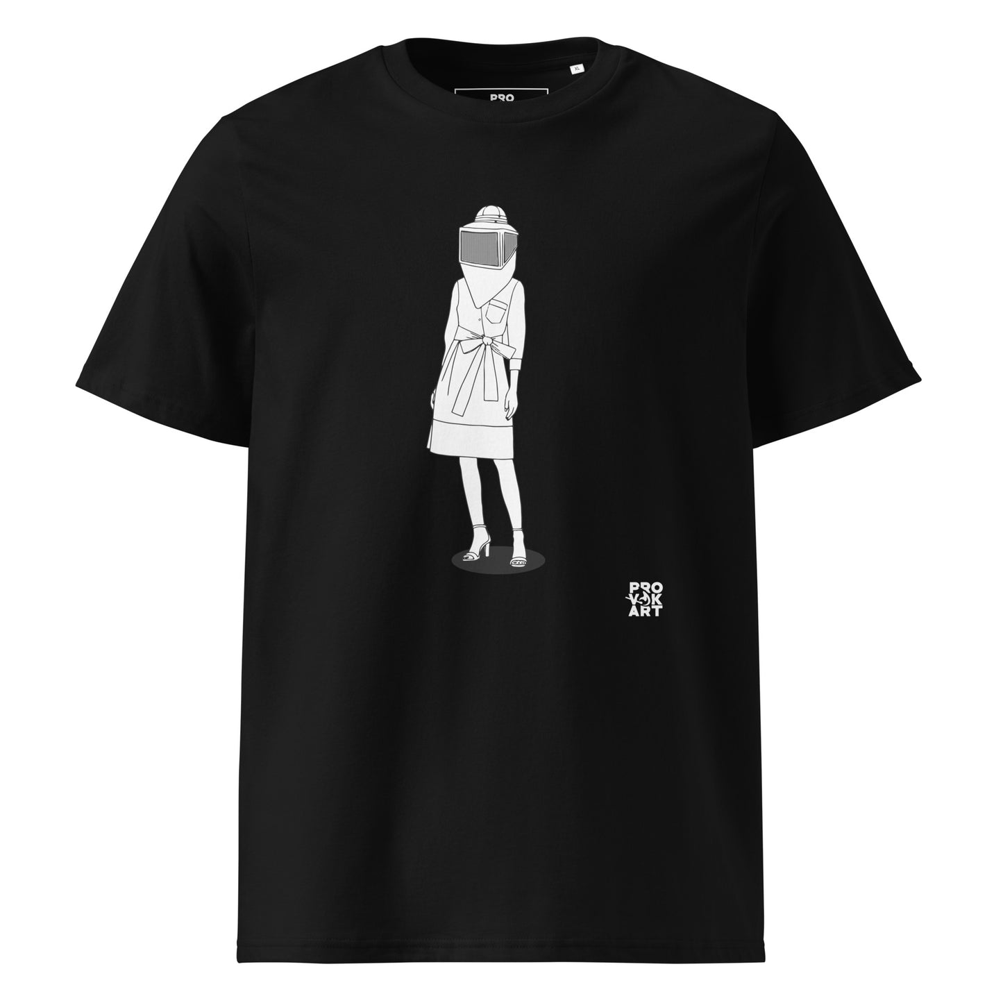 Camiseta de algodón orgánico unisex-Hidden Head Ladies Bee