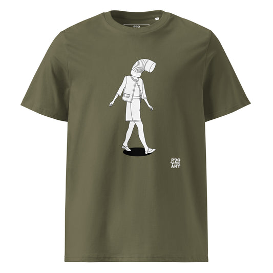 Unisex Organic Cotton T-Shirt - Hidden Head Ladies Tube