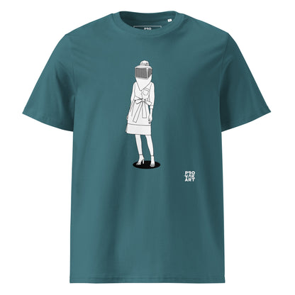 Unisex Organic Cotton T-Shirt - Hidden Head Ladies Bee