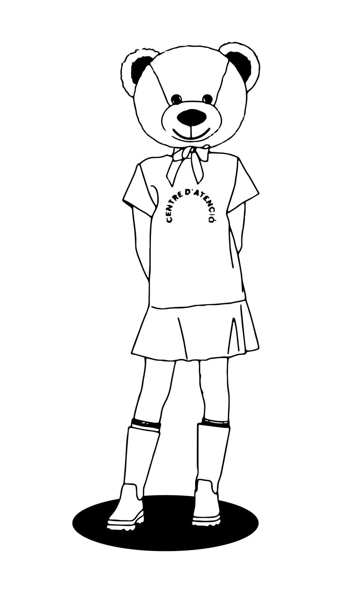 Hidden Head Kids-Centre d'atenció Short-Sleeved T-Shirt for Boys and Girls