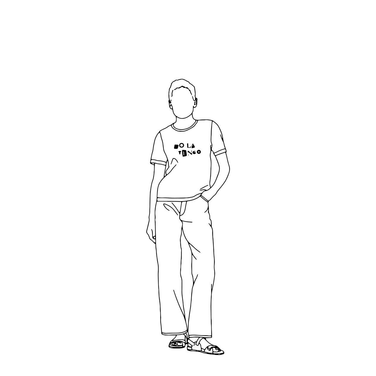 Camiseta de algodón orgánico unisex - TEE BANDS FAN CLUB-TENGO