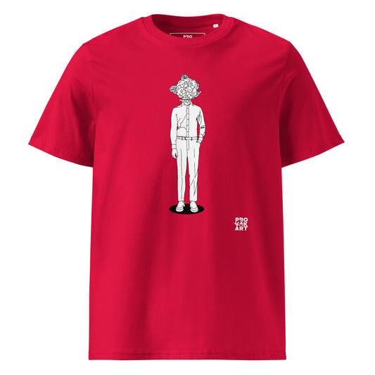 Camiseta de algodón orgánico unisex-Hidden Head Gens Cauliflower